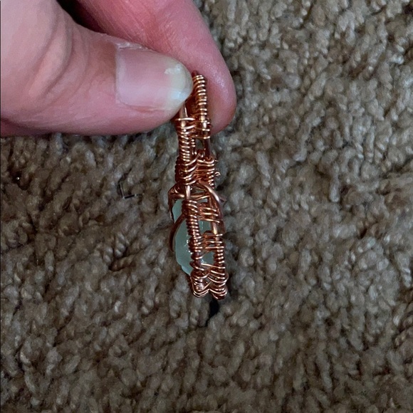 Jade rock pendant (homemade) 💚✨ - Picture 2 of 6